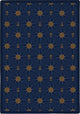 Kaleidoscope Rug, Mariner's Tale, Navy, 5'4"x7'8"
