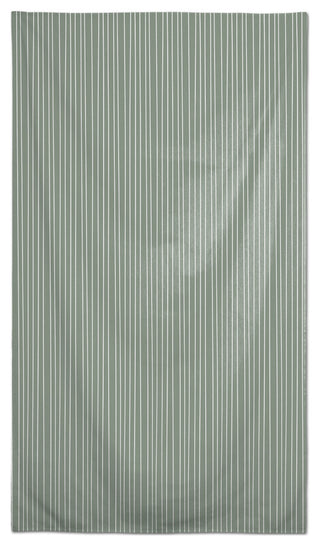 Loose Lines Green 58x102 Tablecloth