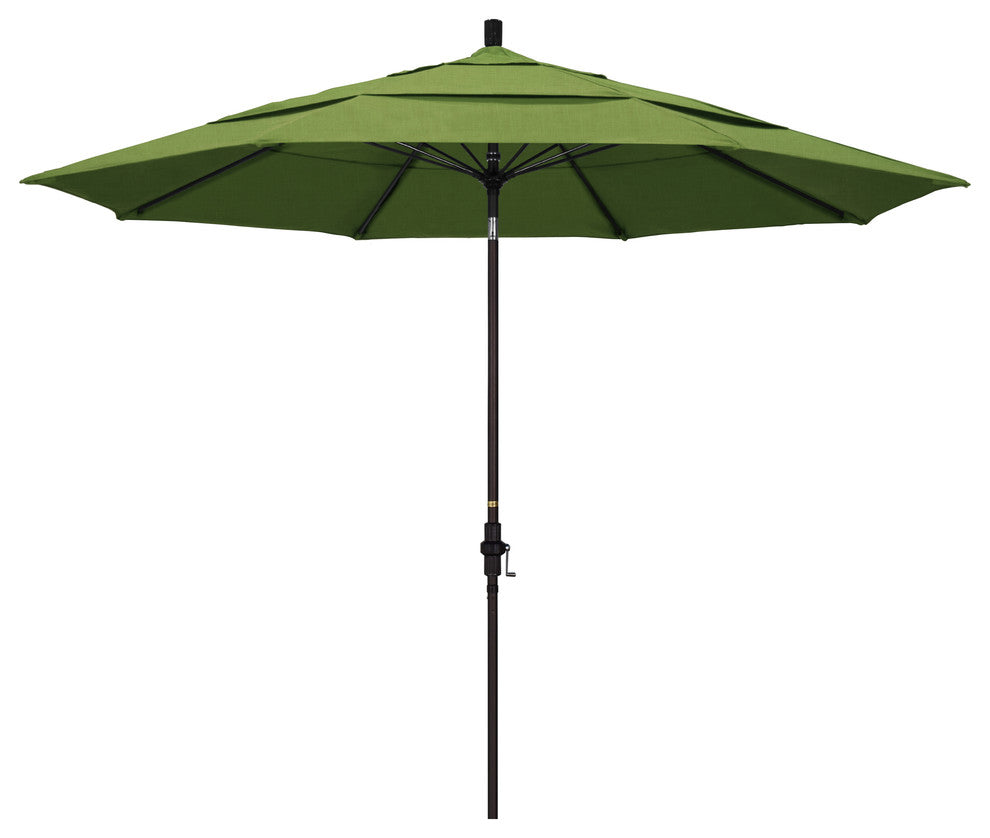 Fiberglass Umbrella Collar Tilt, Sunbrella, Spectrum Cilantro, 11'