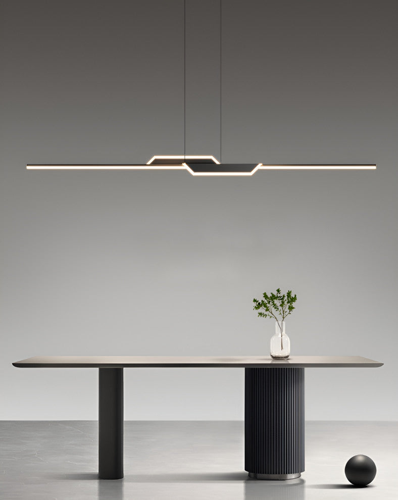 Bulle | Chandelier in a Minimalist Style for Living Room, Black