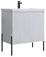 Flutie 30" Bathroom Vanity Set, White