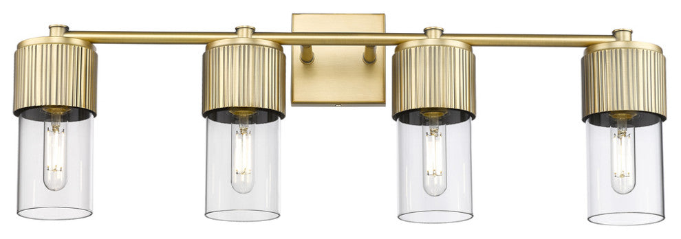 Innovations Bolivar 4 31" Bath Vanity-Light Brushed Brass