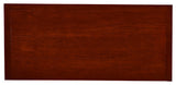 West Winds 27" Open Curio Bookcase, Drawer, Antique Black, Concord Cherry