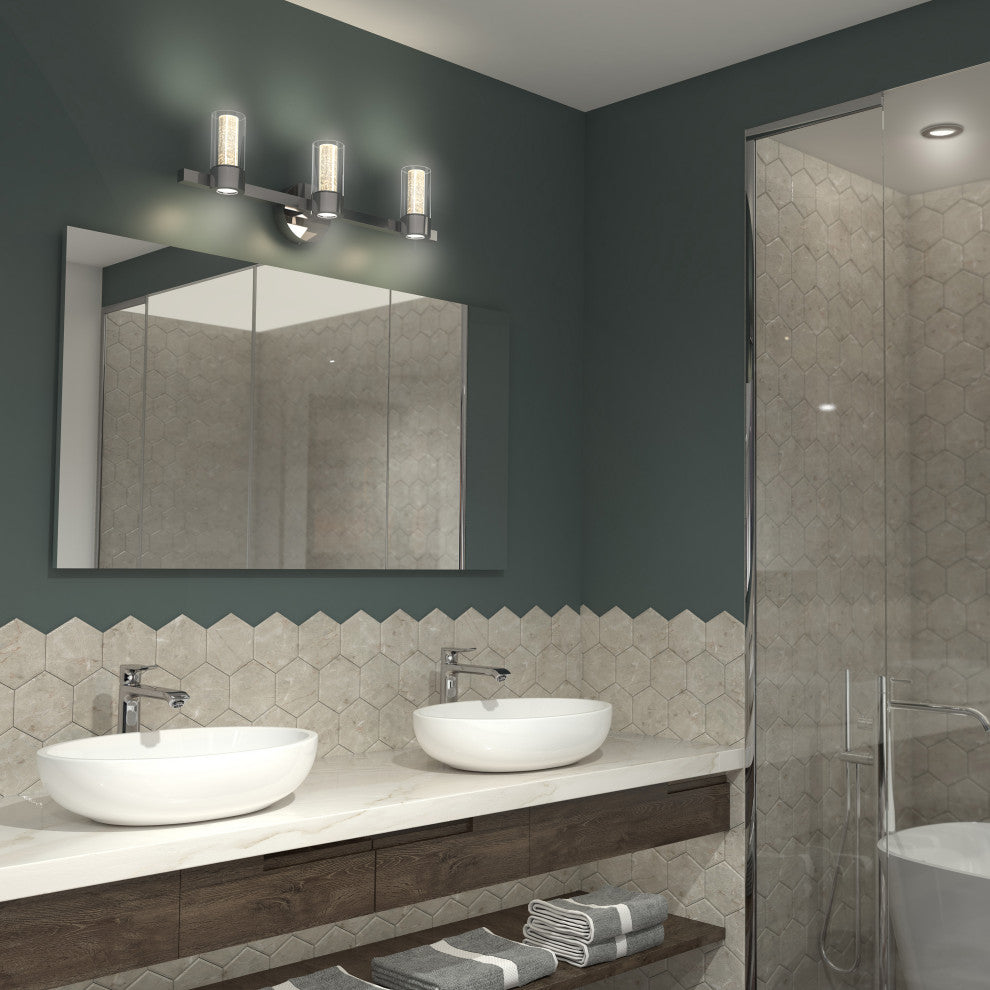 Novello 3-Light LED Bathroom Vanity Light