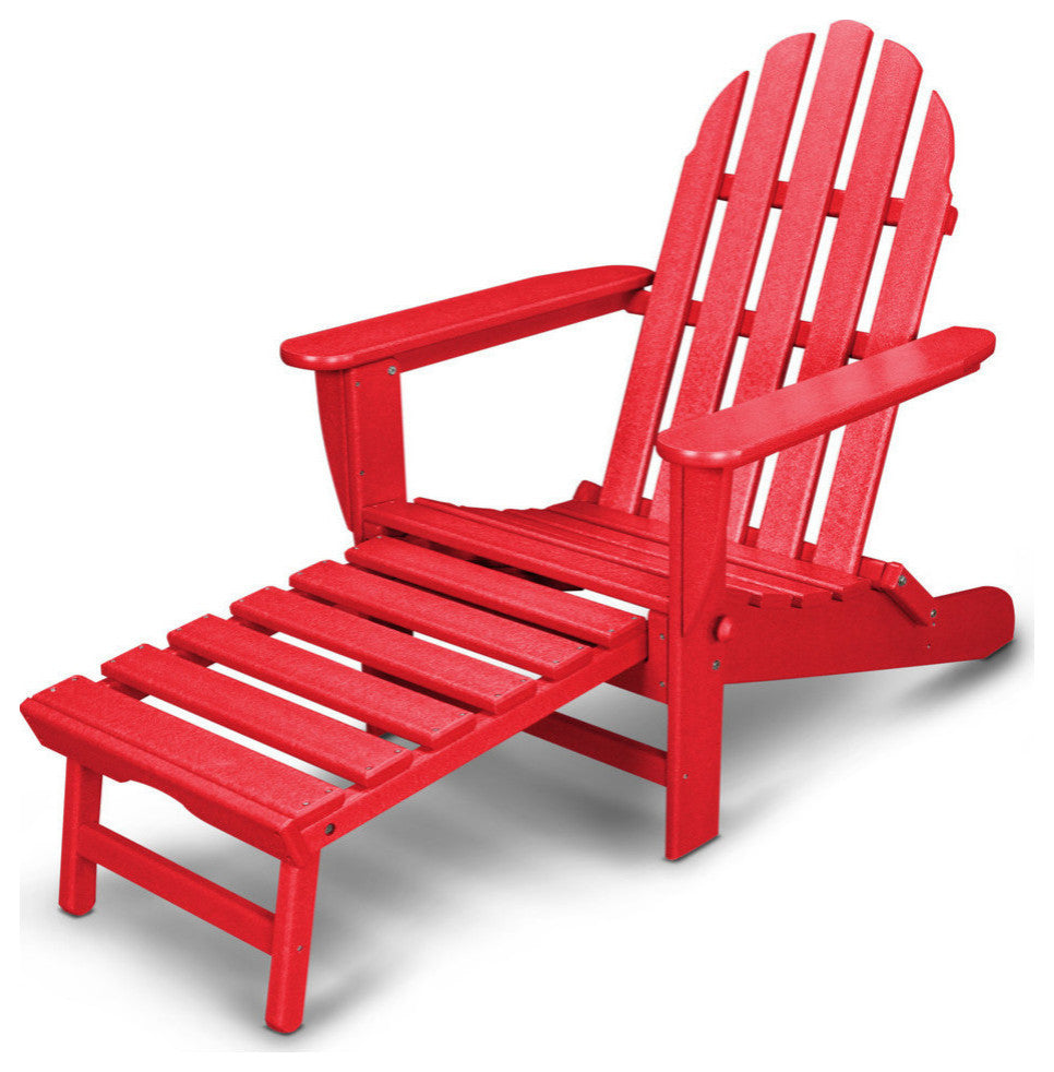 Ivy Terrace Classics Ultimate Adirondack Chair, Sunset Red