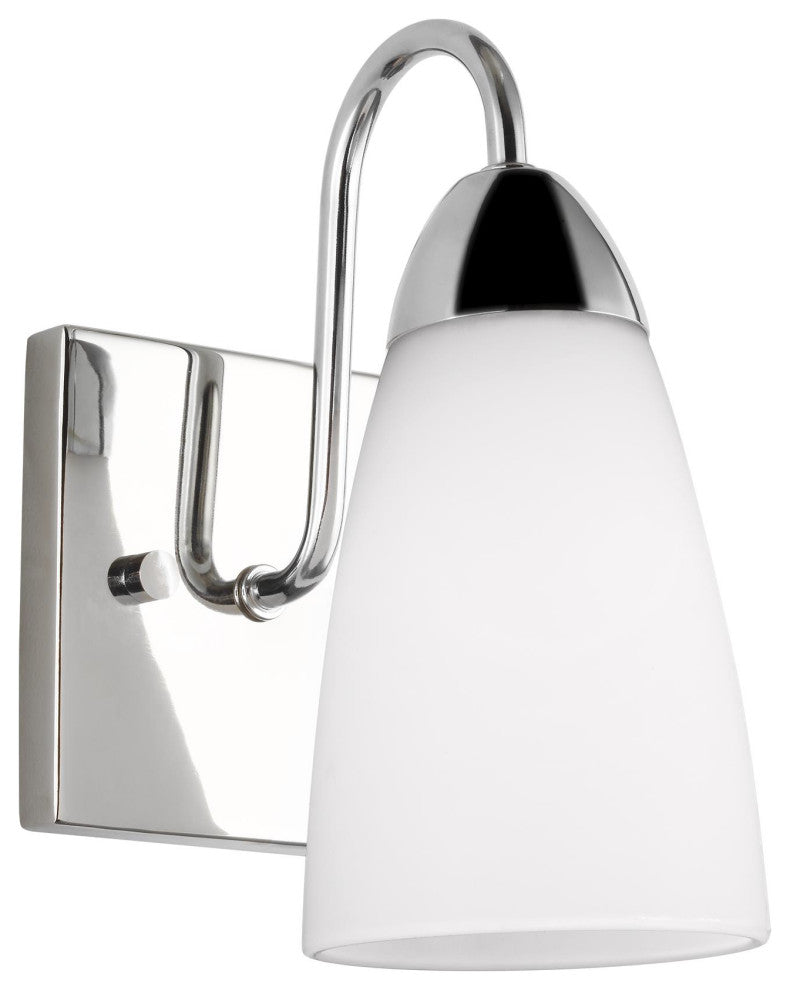 Seville 1-Light Wall/Bath Sconce, Chrome