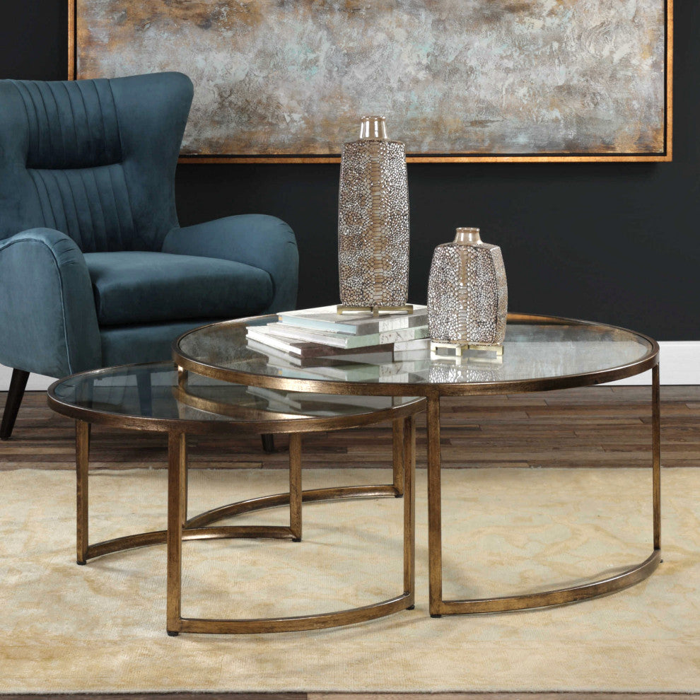 Uttermost Rhea Nested Coffee Tables, Set of 2