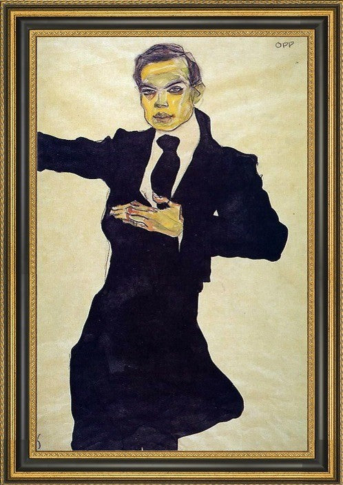Egon Schiele Portrait Painter Max Oppenheimer