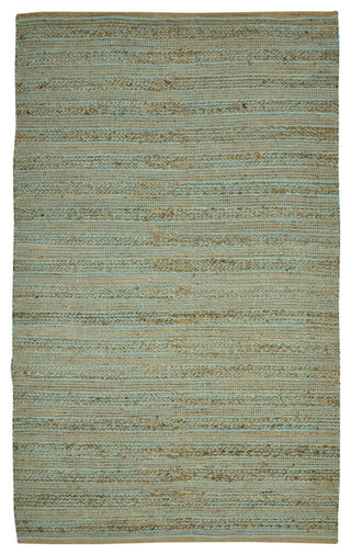 Naturals Sinclair Area Rug, Aqua, 2' x 3', Striped