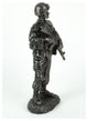 Battle Ready Military Soldier Veteran Tribute / Memorial Statue 10 Inches Tall