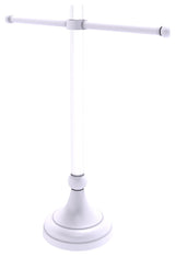 Pacific Grove Free Standing Towel Stand, Matte White