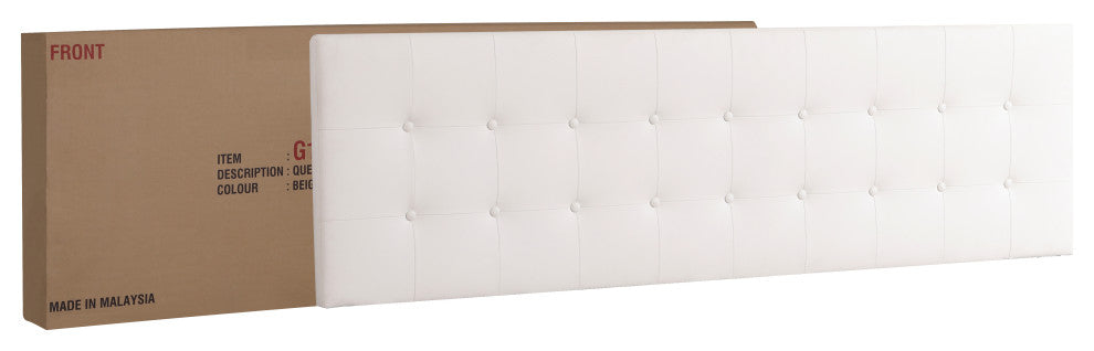Caldwell Bed, White, King