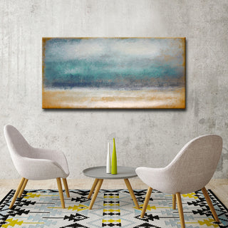 Ready2HangArt Oversized Canvas 'Tempest' by Norman Wyatt, 24"x48"