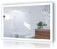 Vanity LED Lighted Backlit Wall Mounted Bathroom Mirror, 48x36", Right Button