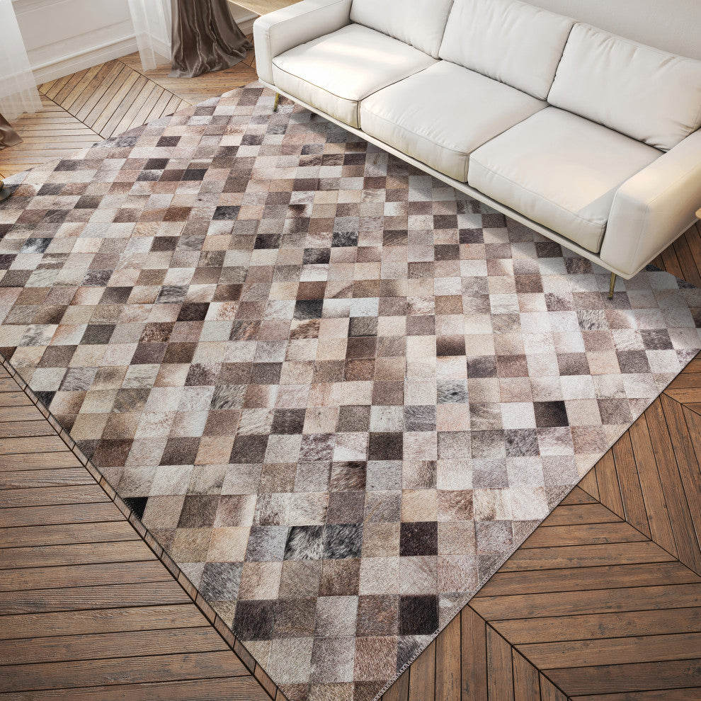 Indoor/Outdoor Stetson SS2 Flannel Machine Washable 5' x 7'6" Rug