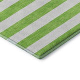 Premium Machine Washable Mayfield AMF528 Lime 1'8" x 2'6" Rug