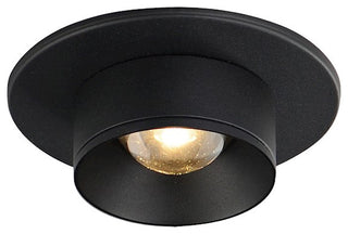 Maxim Lighting Caldera 1-Light 120-277V LED Flush Mount, Black