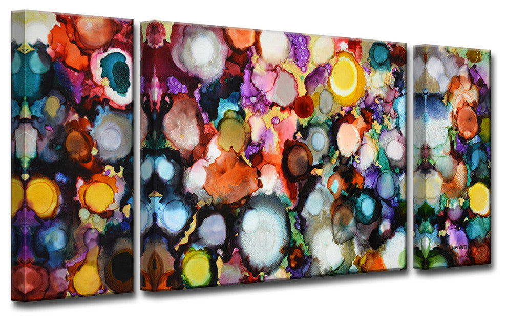 Ready2HangArt 'Festive Jewels' by Norman Wyatt