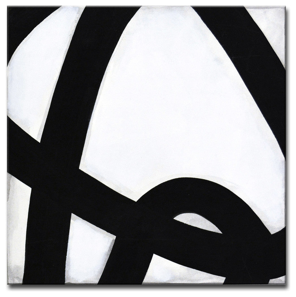Ready2HangArt 'Curves IV' by Norman Wyatt Jr. Canvas Art, 20" Hx20" Wx1.5" D