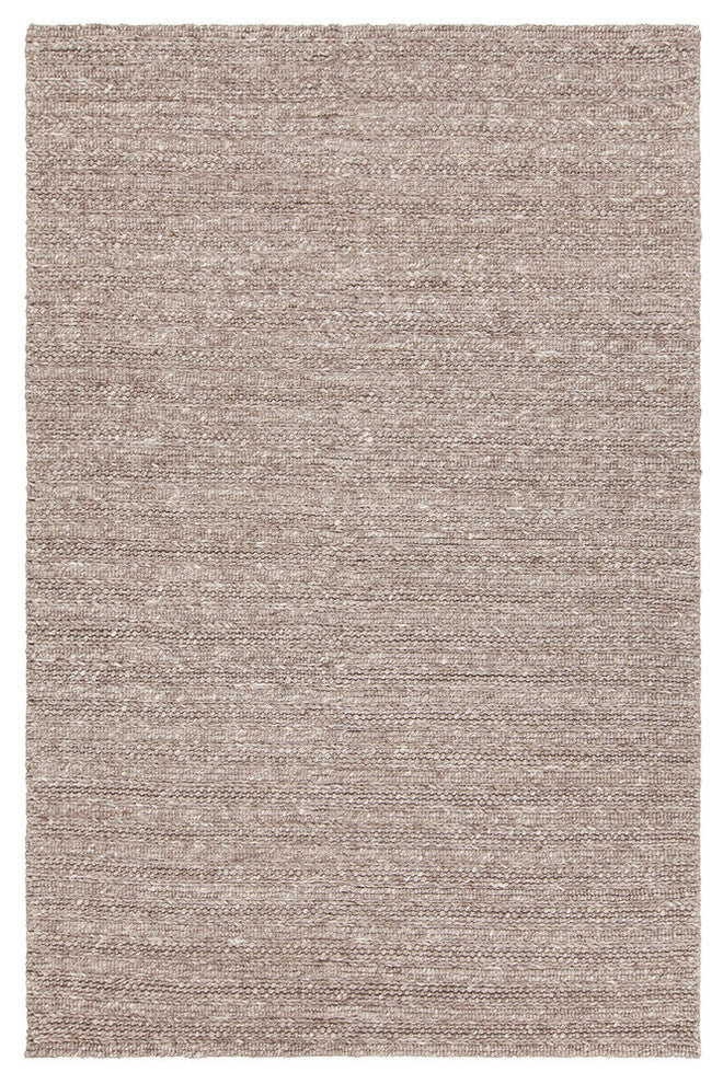 Saira Hand Woven Rectangle Area Rug, 7'3/4" x 10'1/2", Brown