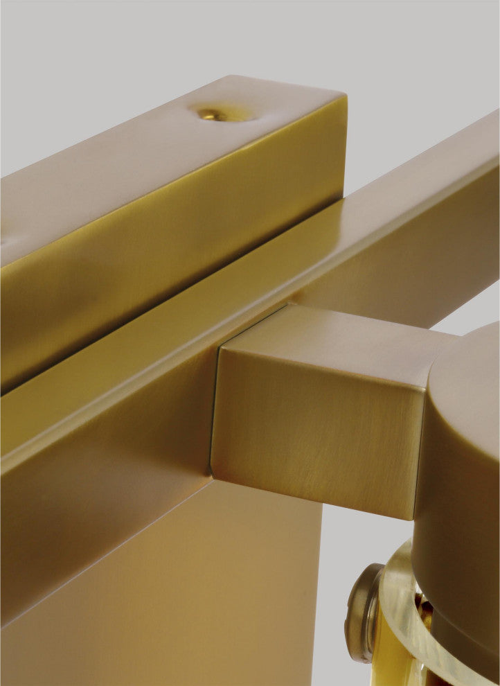 Garrett 3-Light Vanity, Burnished Brass