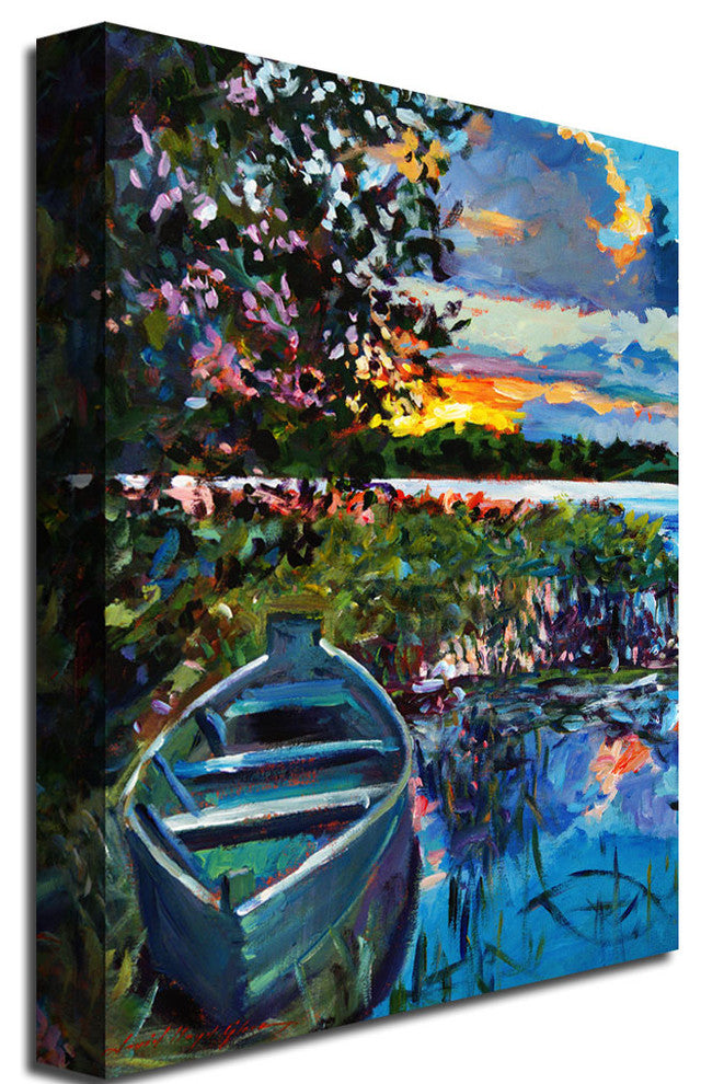 'Days End' Canvas Art by David Lloyd Glover