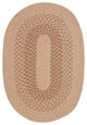Colonial Mills Jackson JK90 Oatmeal Traditional Area Rug, 12'x15' Oval