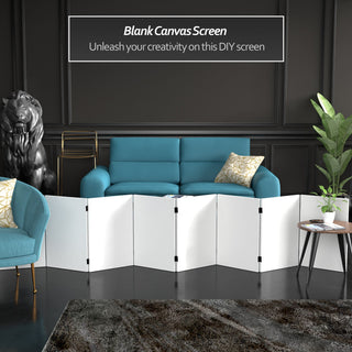 2' Tall Do It Yourself Canvas Room, 8 Panel