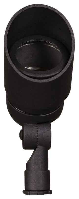 6-Watt LED Low Voltage Directional Bullet Light in Black Finish-BPL101BLKLED