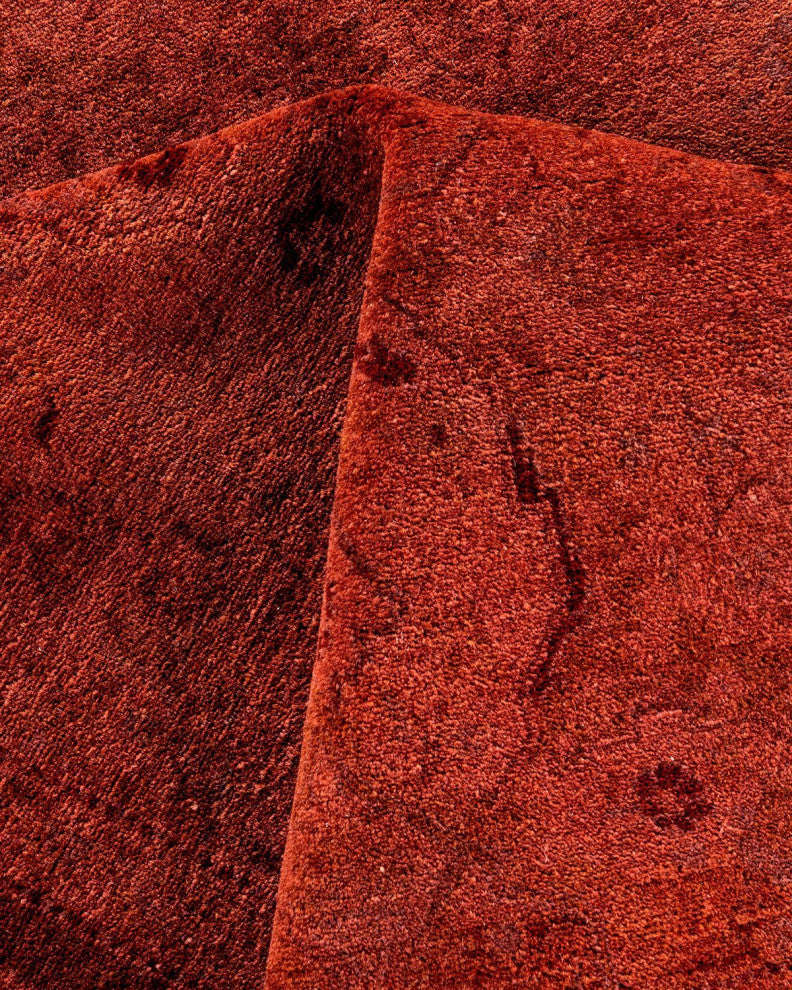 Fine Vibrance, One-of-a-Kind Hand-Knotted Area Rug Pink, 6'3"x9'3"