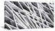 White Geometric, Abstract Canvas Art Print, 32"x16"