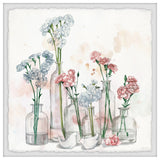 "Clearly Blossoms" Framed Painting Print, 12"x12"