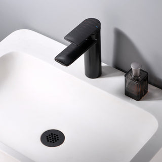 Bathroom Faucet Grid Drain Strainer Without Overflow, Oil Rubbed Bronze