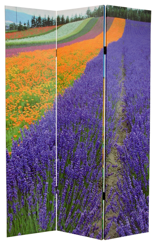 6' Tall Summer Fields Double Sided Room Divider