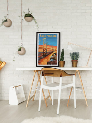 "Romantic Getaways" Framed Painting Print, 20x30