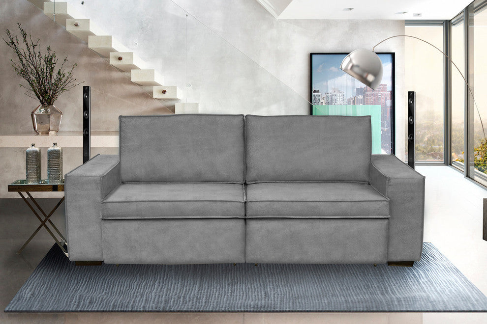 Voga Sofa Retractable Grey