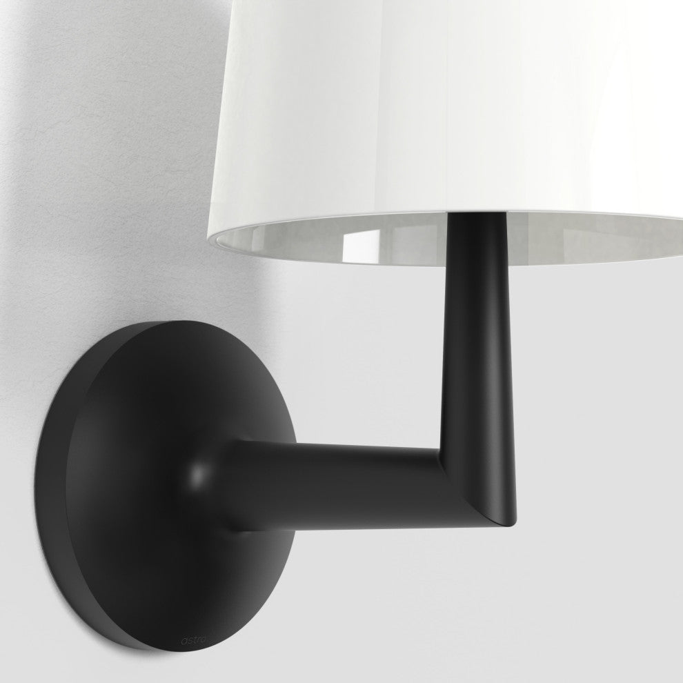 Ella Table, Matt Black, Wall Light