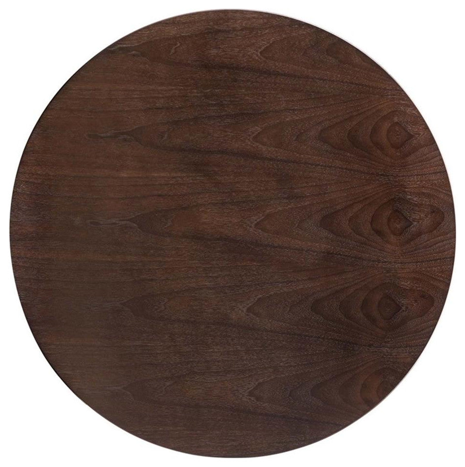 Verne 40" Dining Table Gold Cherry Walnut