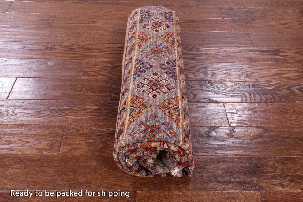 Khorjin Super Kazak Handmade Wool Rug 5' 0" X 6' 10" Q11284