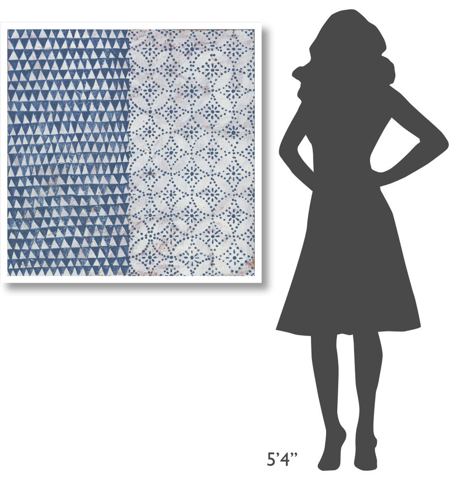 "Maki Tile IV" Digital Paper Print by Kathrine Lovell, 38"x38"