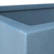 Bloom Rectangular Planter, Fiberstone and MGO Clay, Aged Concrete, 12 Inch