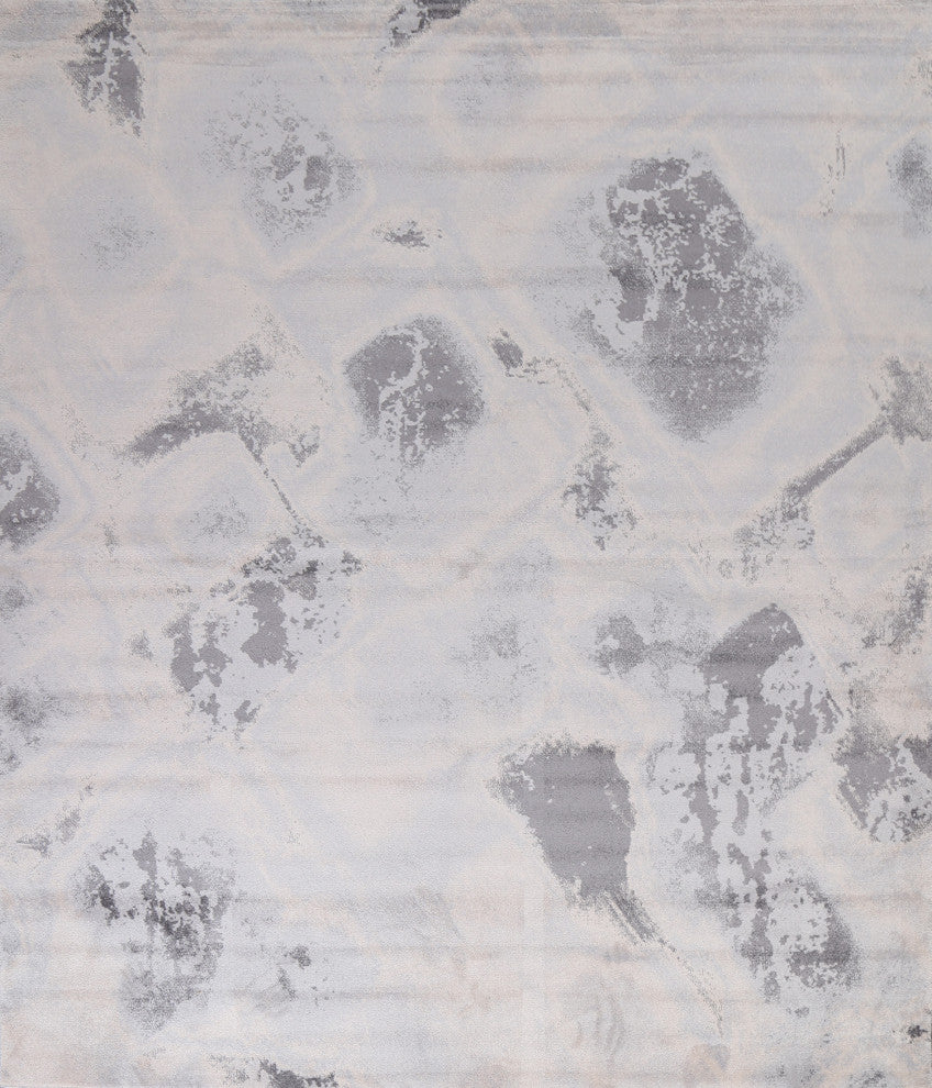 Turkish Abstract Transitional Oriental Rug Contemporary Carpet 10x10