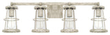 Capital Lighting 127441 Beaufort 4 Light 31"W Bathroom Vanity - Mystic Sand
