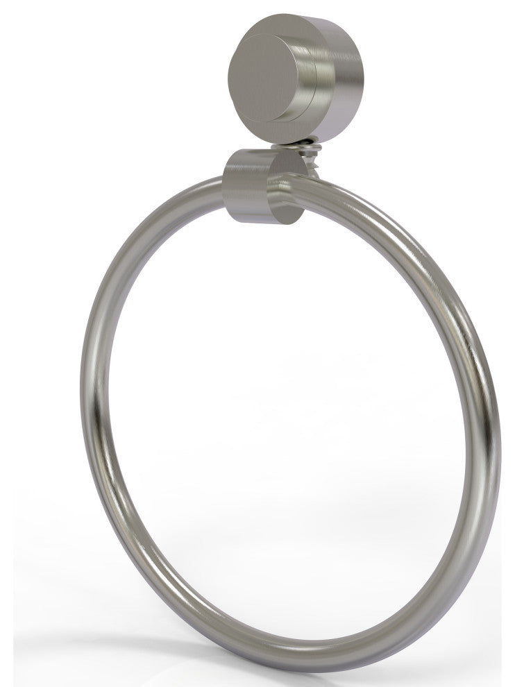 Venus Towel Ring, Satin Nickel
