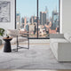 DKNY Central Park West 9' x 12' Grey Modern Indoor Rug