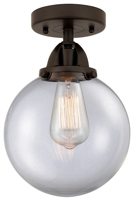 INNOVATIONS LIGHTING 288-1C-OB-G202-8-LED Beacon 1 Light 8 inch Semi-Flush Mount