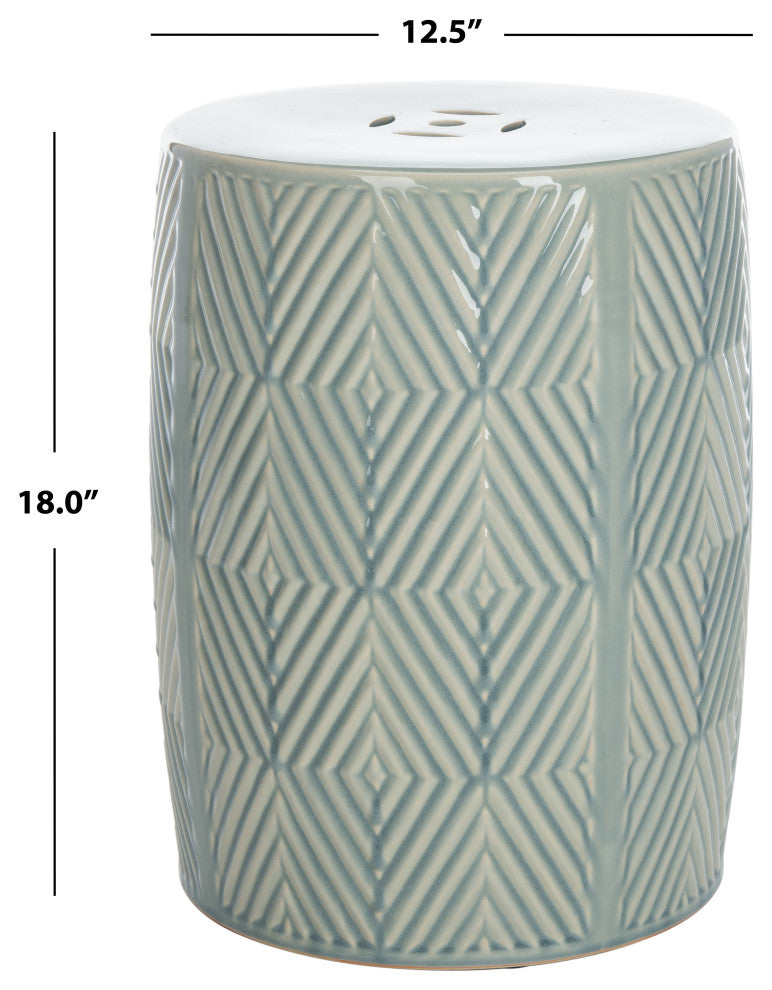 Safavieh Hemdi Garden Stool, Blue