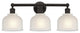 Innovations 616-3W-OB-G411 Dayton 3 Light Bath Vanity Light, Oil Rubbed Bronze