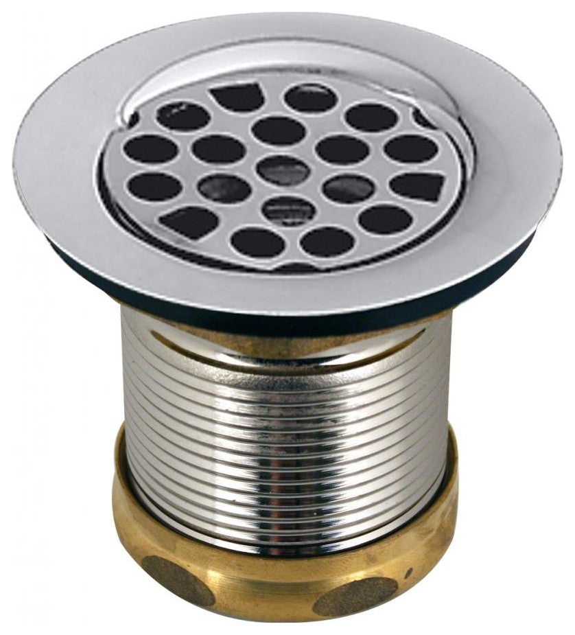 Grid Basket Style Bar Strainer In Polished Chrome