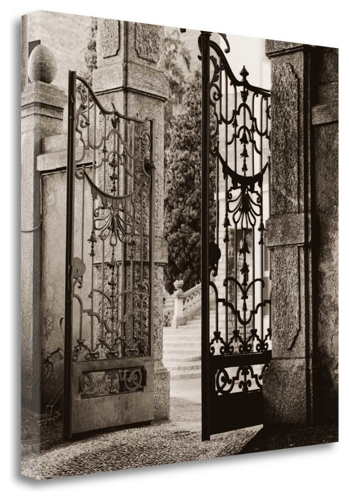"Giardino Lenno" By Alan Blaustein, Giclee Print on Gallery Wrap Canvas